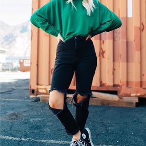 Dressed in Lala Zella Mom Jeans